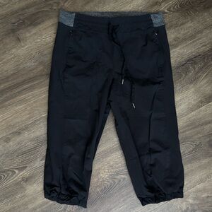 Te Verde Black Joggers